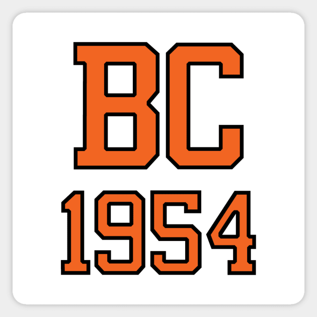 BC 1954 Sticker by GloopTrekker